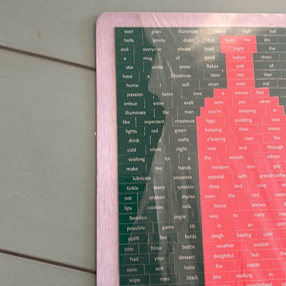 Vintage Absolut Vodka Inspiration Holiday Magnet Word Chart Collectible - Picture 4 of 16